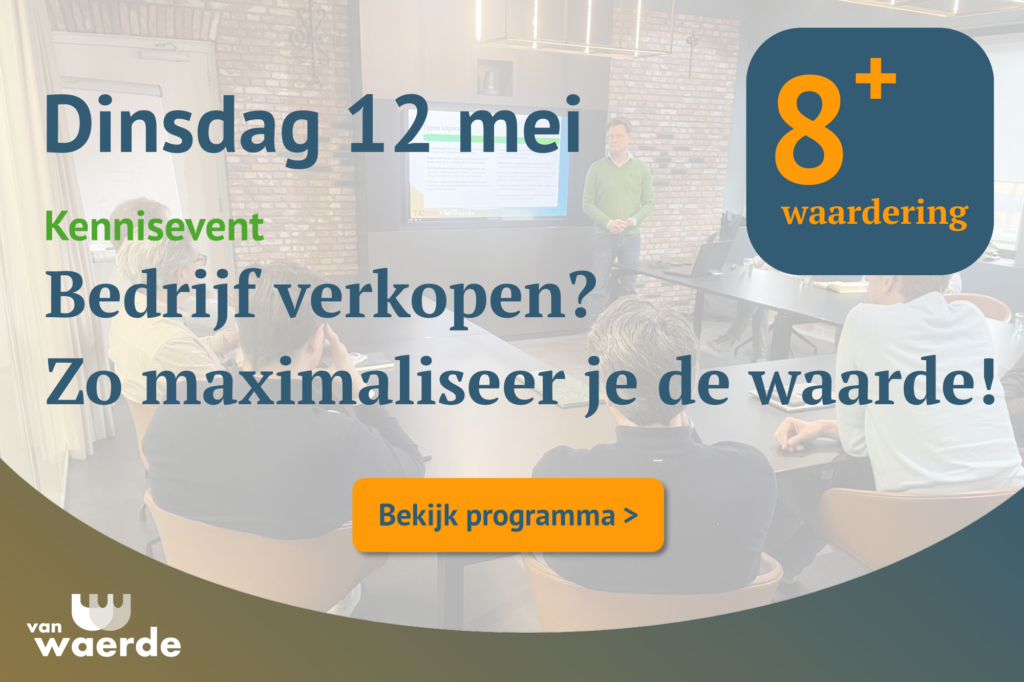 pre-merger consultant - Van Waerde Bedrijf verkopen? Wanneer starten met commercial due diligence